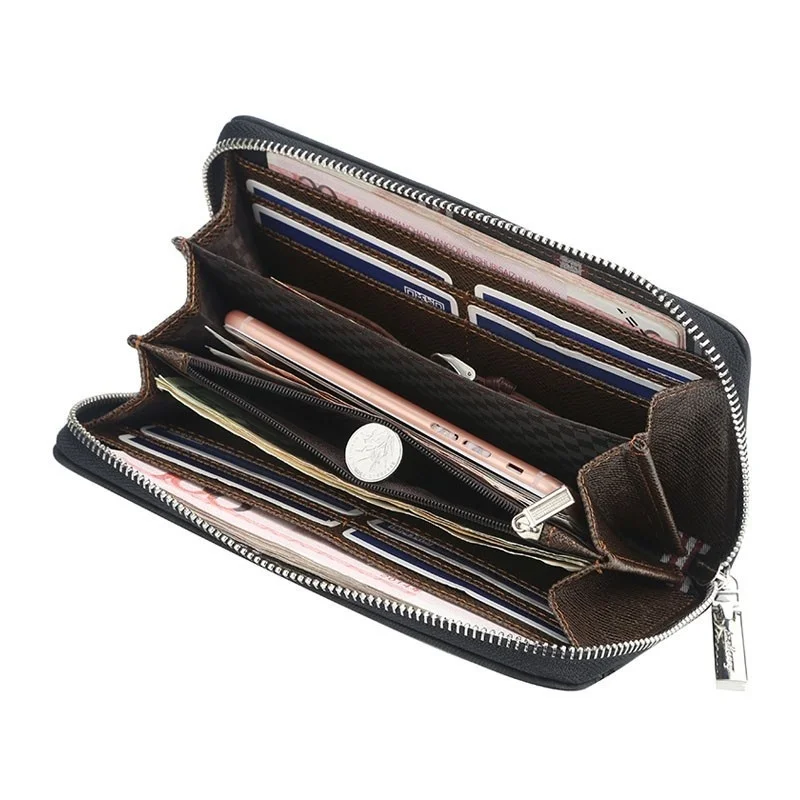 Длинный клатч Baellerry Дамский мужской кошелек женский для монет держатель карт