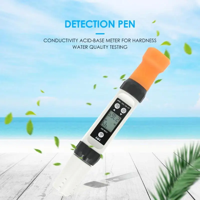 HM COM-360 PH/TDS/EC/Temp метр 4 в 1 тест качества воды твердость ручка