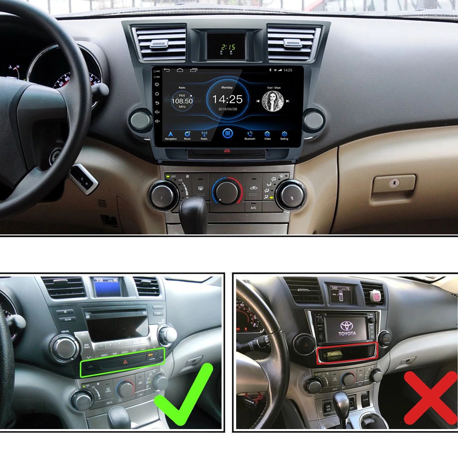 Автомобильный радиоприемник DSP 2 ГБ + 32 Android 10 0 мультимедийный RDS GPS Navi Mirror Link IPS