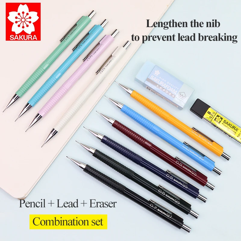 Anti-breaking Lead Mechanical Pencil Write Painting Xs-123/125/127/129