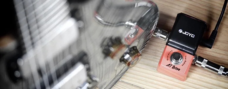 

New Joyo Ironman Series JF-305 AT Drive(Overdrive )Mini Smart Effect Pedal +One MOOER PC-Z Pedal Connector and One Cover Cap