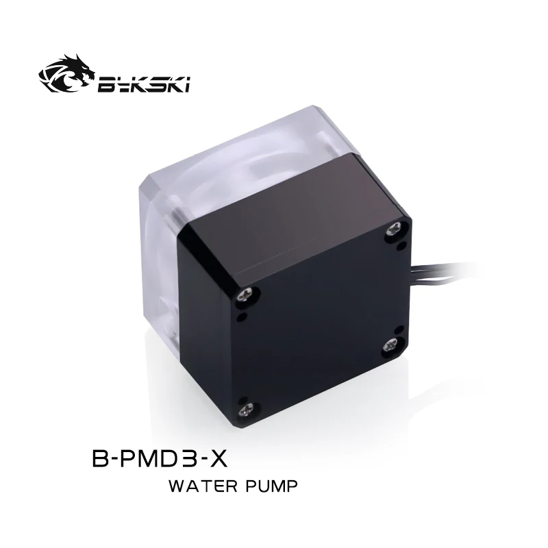 

Bykski B-PMD3-X, PWM DDC Water Cooling Pumps, Maximum Flow 600L/H, Maximum Lift 6 Meter For Water Cooling PC Building