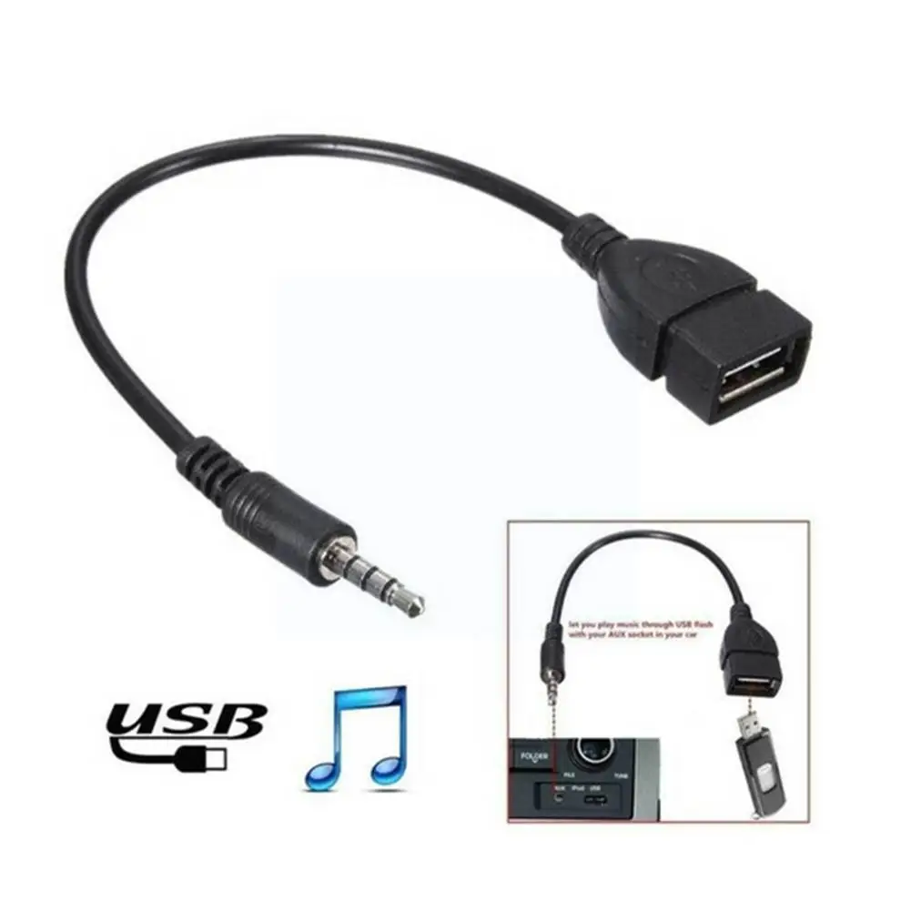 

Male Audio Aux Jack To Usb 2.0 Type A Female Otg Converter Audio Accessories Audio Auxiliary Cable Car Aux Car Adapter Adap G5y9
