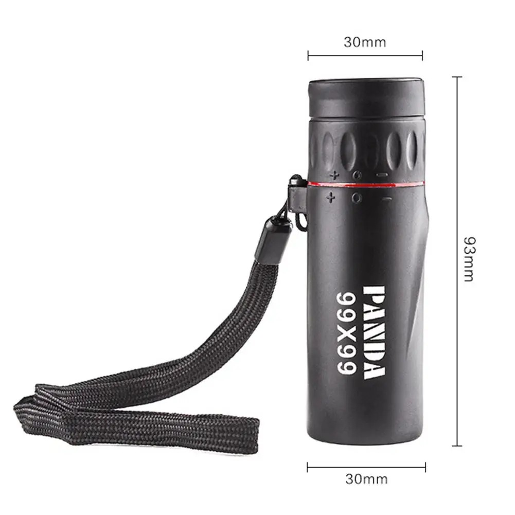 99x99 портативный уличный Мощный мини-прицел Карманный монокулярный телескоп