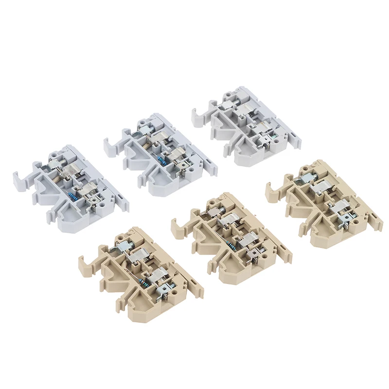

New JASK1EN With Fuse Equivalent To Screw Fuse Terminal Block For Din Rail Connector
