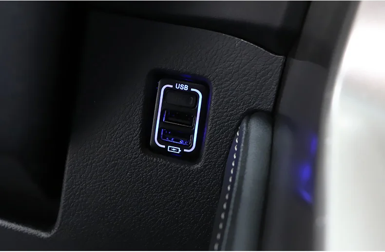 Lsrtw2017 для Lexus NX NX200 NX200t 300 NX300h Автомобильный USB разъем зарядного устройства аксессуары для интерьера