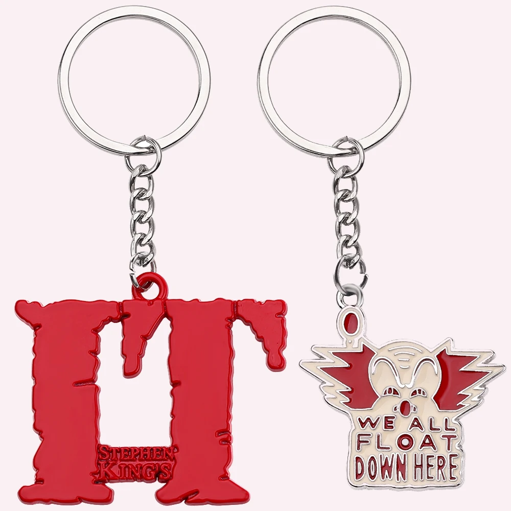 Оптовая продажа брелоков из серии ужасы брелок фильма оно для ключей Клоун в