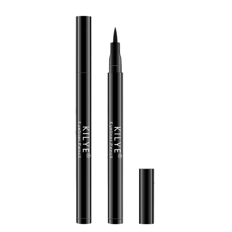 

2 Colors Waterproof Sweat-proof Non-staining Non-decolorizing Long-lasting Black Eyeliner Pen Liquid Eyeliner maquiagem