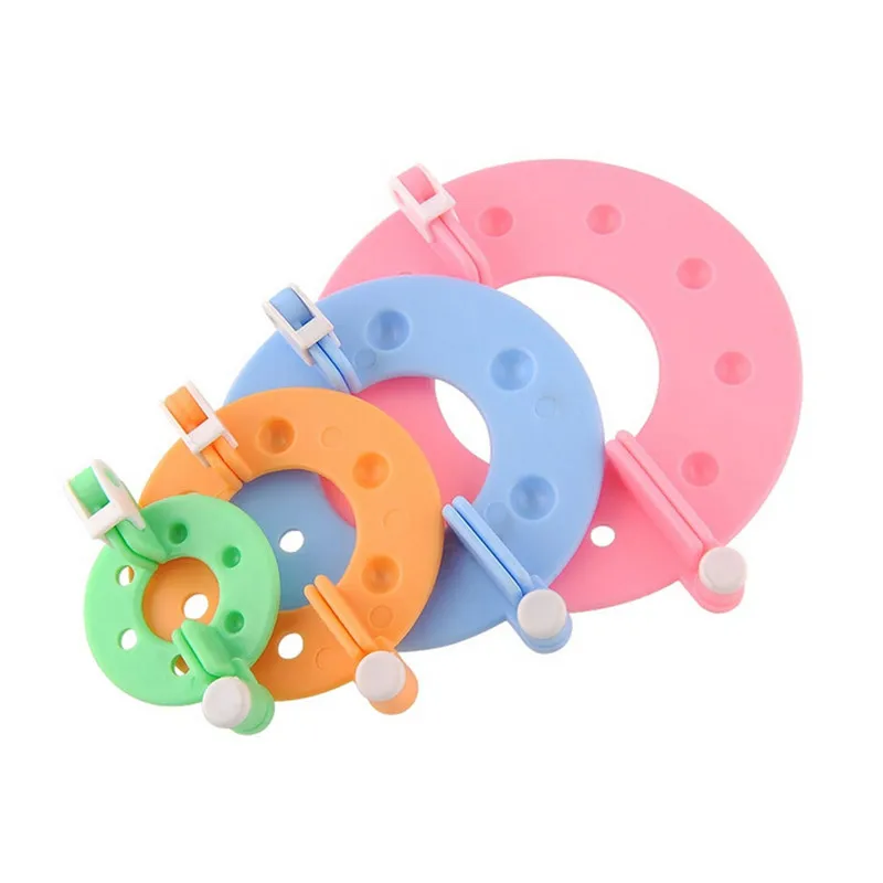 8 шт. 4 размера пушистый шар тканевый помпон вязаный ткацкий станок набор пряжа