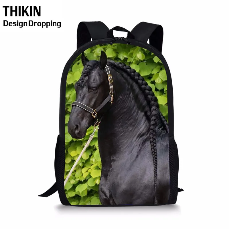 Рюкзак THIKIN Friesian для студентов школьный рюкзак девочек и мальчиков подростков