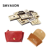 wood cutting dies diy handcraft mini coin bag leather cut dies sewing pattern leather punch tools