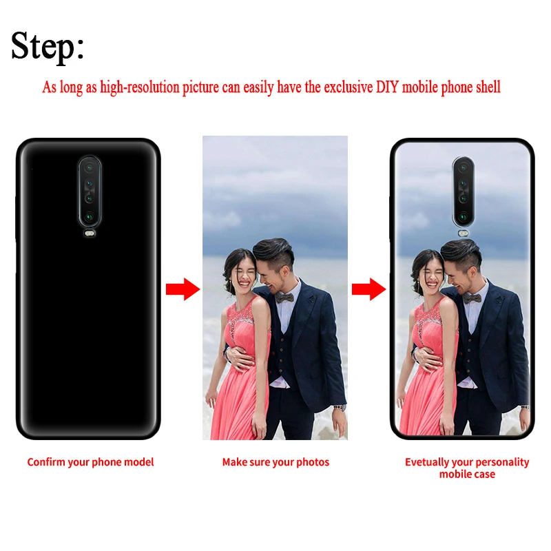 Индивидуальный DIY чехол для телефона Redmi Note 9 9S Pro 7 8 лет 7A 8A 9A 9C K40 Plus 10 MAX 5G Soft Shell