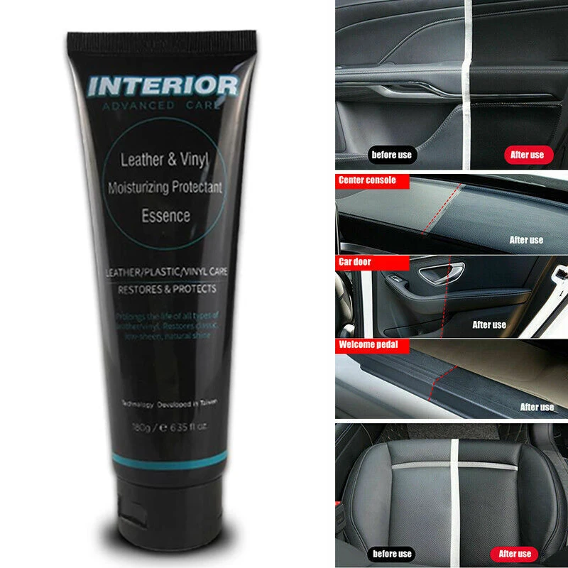 Паста для восстановления покрытия кожи автомобиля восстанавливающий блеск