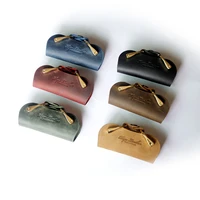 key holder bag unisex multifunctional genuine leather key pouch storage bag smart key wallet ring household