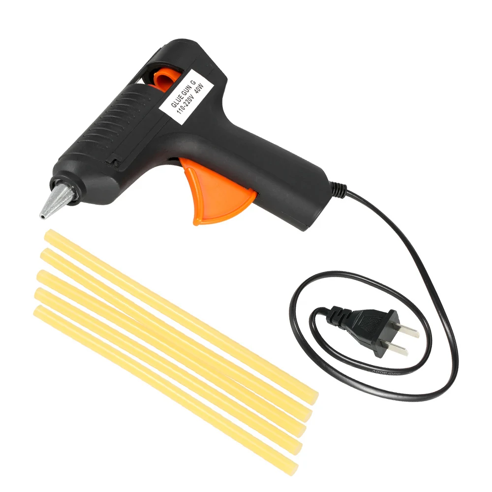 

Dent Lifter Repair Tool Car Body Paintless Dent Lifter Repair Tool Puller + 28 Tabs Hail Removal Tool And Hot Melt Glue Gun