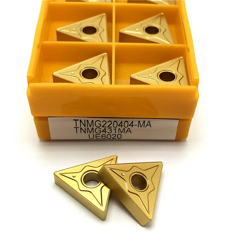 

Carbide insert NMG220408 TNMG 220408 PM UE6020 External turning tool Steel processing CNC lathe tool turning insert Hard Alloy