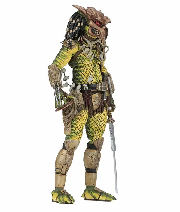 Экшн фигурка NECA Predator eloer:the golden angel ultimate edition Коллекционная модель игрушка в