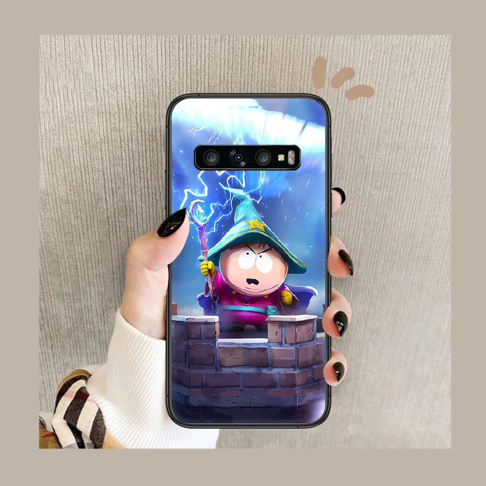 

South-Park Cartoons Phone Case Cover Hull For Samsung Galaxy S 6 7 8 9 10 e 20 edge uitra Note 8 9 10 plus black Cell 3D