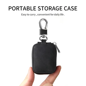 new style 100 genuine leather cover for air pods cases wireless earphone case for samsung galaxy buds universal headset bag free global shipping
