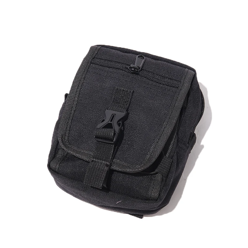 

17.5*14cm Nylon Waist Bag Can Be Carried Hangable for Outdoor Tactical Hunting