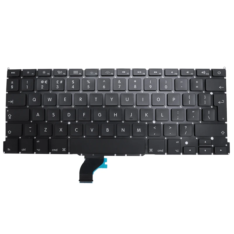 Новая английская клавиатура с подсветкой для Macbook Pro Retina 13 дюймов A1502 2013 2014 2015