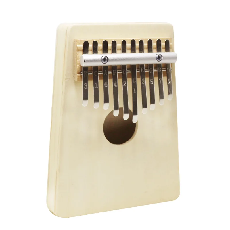 Портативное пианино на палец 17 клавиш из африканского дерева для детей взрослых