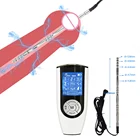 Мужской Электрический уретральный катетер, электростимуляция, катетер целомудрия, расширитель, заглушка для пениса, медицинские тематические секс-игрушки