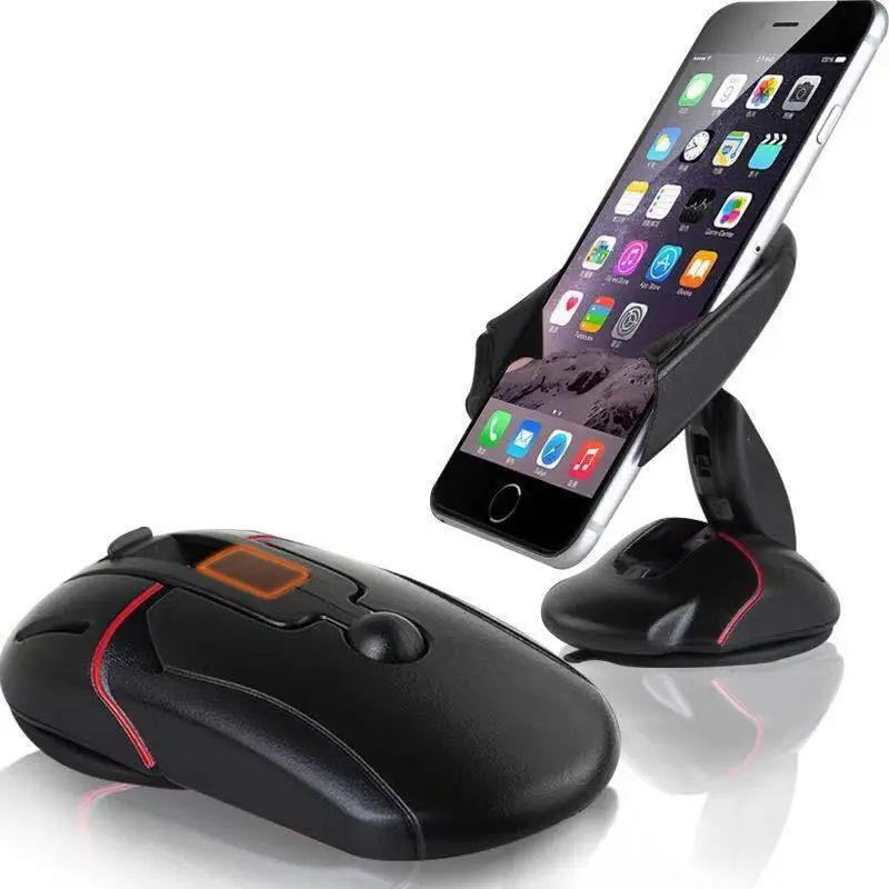 

Creative Mouse Car Phone Holder Navigation Desktop Silicone Suction Cup Car Phone Bracket Accessories for Ipad iPhone Huawei Xia