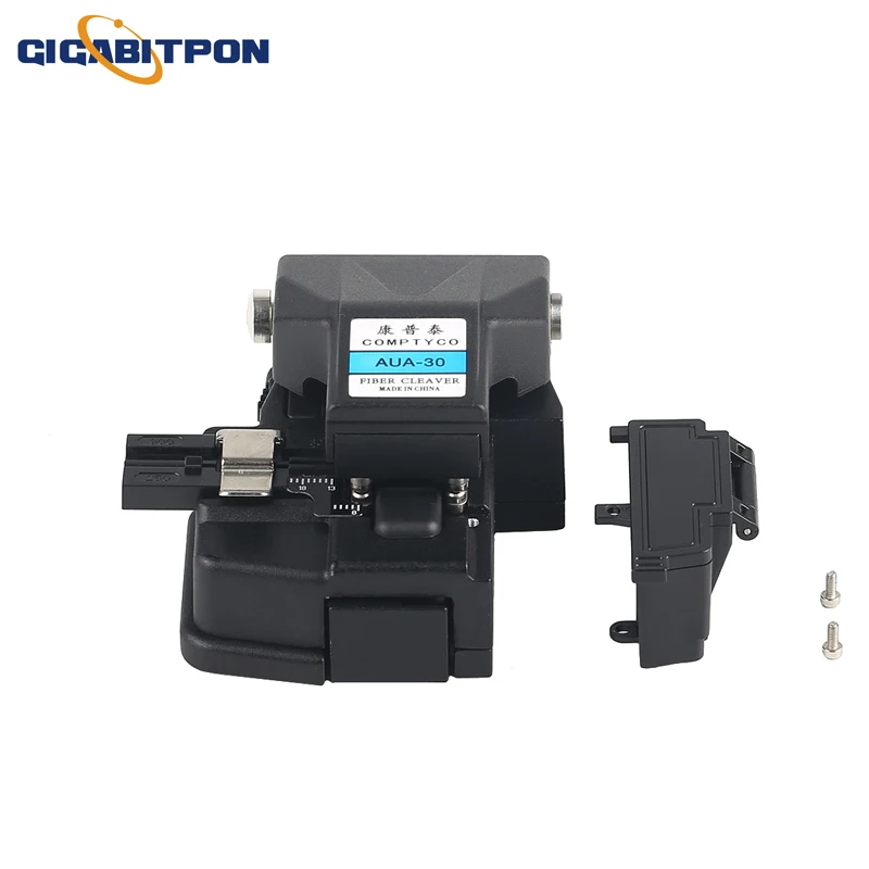 Brand new COMPTYCO AUA-30 optical fiber cleaver, high-precision optical fiber cleaver, with waste paper box, free shipping