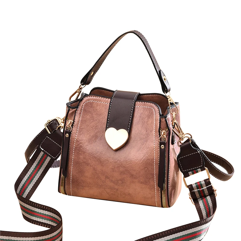 

Autumn Winter PU Leather Handbags Women 2021 Shoulder Crossbodybag Messenger Designer Bags Fashion Solid Zipper Hasp Flap