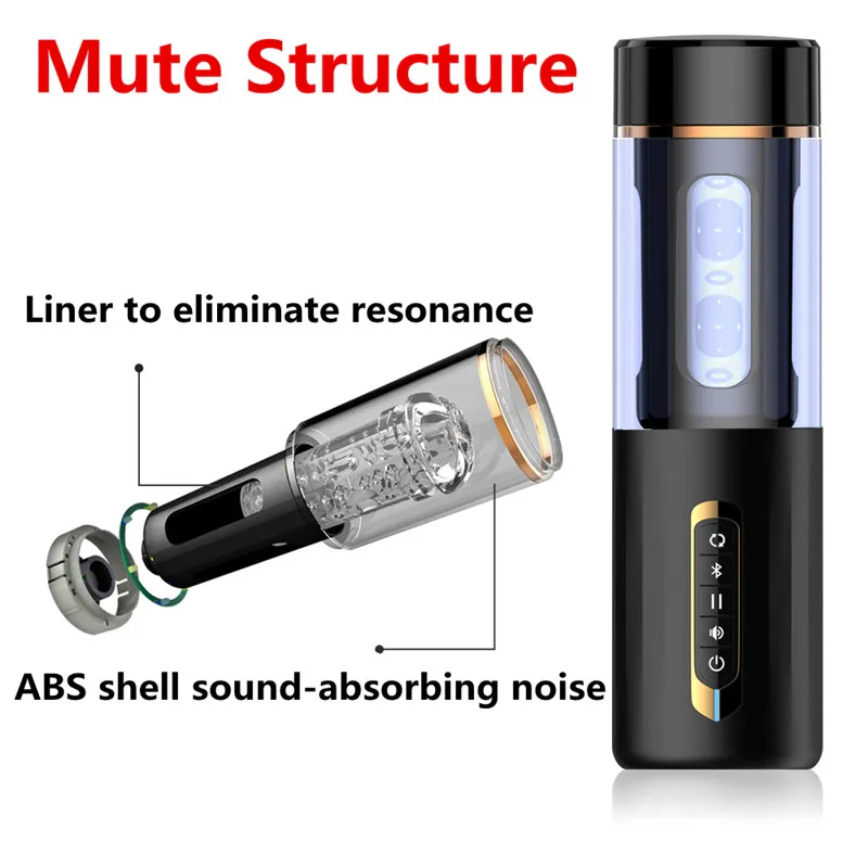 Умный Мужской мастурбатор с автоматическим вращением и голосовым управлением
