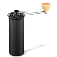 45mm manual coffee grinder stainless steel burr grinder conical coffee bean miller travel portable manual coffee milling machine