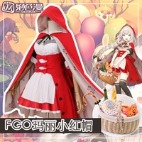 cos mart fate grand order marie antoinette cosplay costume fourth anniversary spirit sacrifice little red riding hood uniform