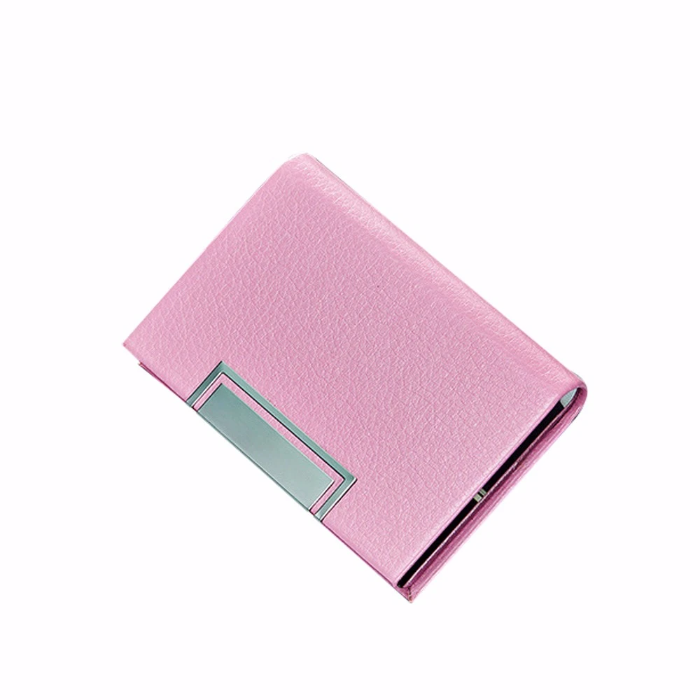 Новинка 2019 кожаный держатель для карт унисекс складывающийся дизайн несколько