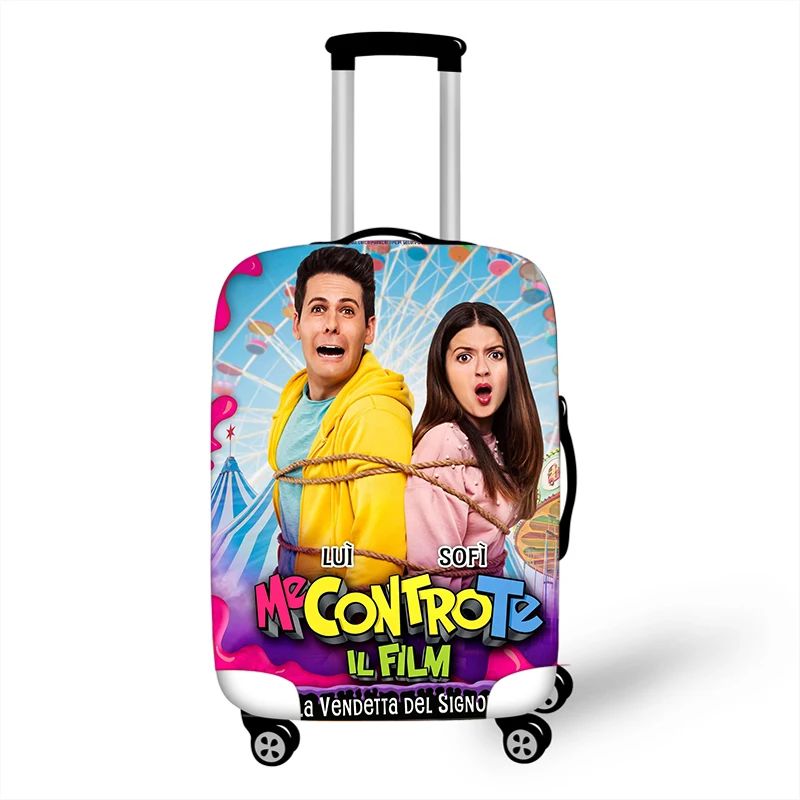 Me contro Te Travel Suitcase Protective Cover For 18-32 Inch Trolley Case Elastic Anti-dust Cover Perfect