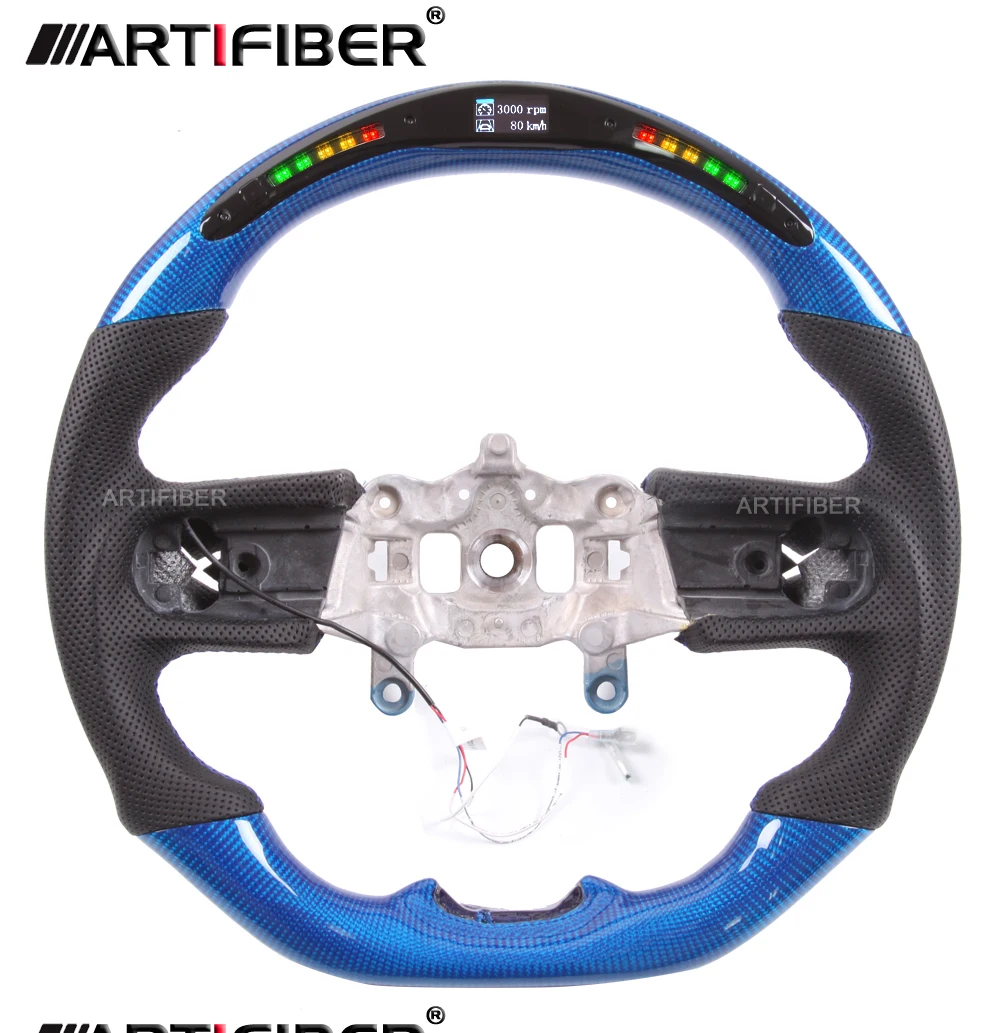 

Carbon Fiber LED Steering Wheel for Jeep Wragnler Grand Cherokee Compass Patriot