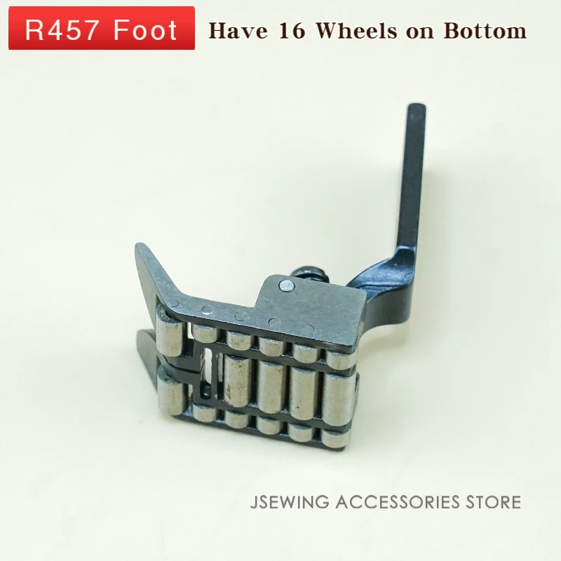R652 R457 Roller Presser Foot for Industrial Zigzag Sewing Machine Singer 20U 457 JUKI LZ-2280 2284 Bearing Wheel Accessori (art.: 3920b89bb2f0b) - 3920b89bb2f0b