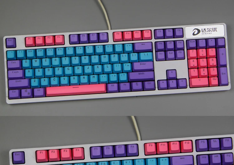 1 комплект ANSI 104 87 Механическая клавиатура PBT с подсветкой ключ колпачок для MX переключатели полупрозрачный ключ крышка s Для EVA Sunshine Dolch queen