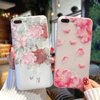 Чехол для телефона OPPO F3 F5 Lite F11 Pro Neo 9 Reno 2 Realme C12 C11 C2 C1, силиконовый, с цветными цветами, прозрачный