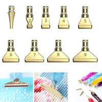 15pcs hot multi placers replacement drill pen heads diamond painting pen pen heads eco friendly alloy point nail art tool