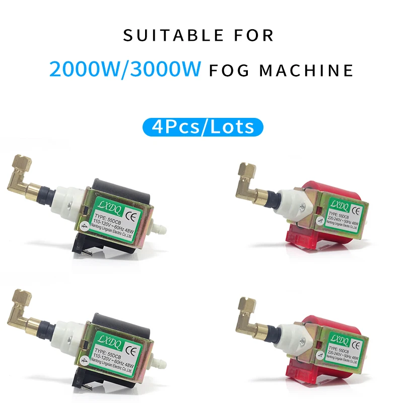 Масляный насос 55DCB 4 шт./лот 48 Вт 2000 3000 дымовой масляный AC110-220V 50-60 Гц