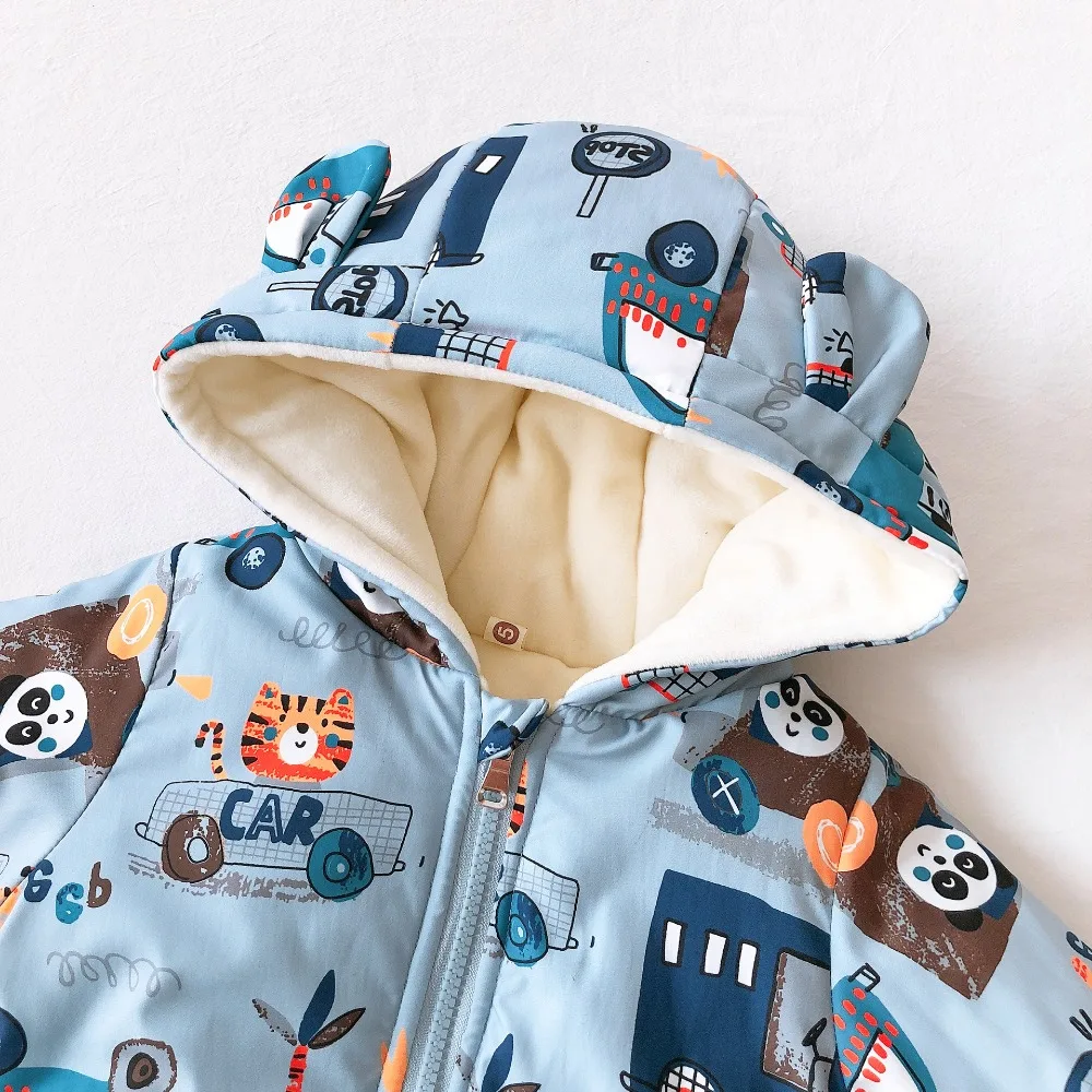 Одежда для детей 1-4 лет; куртка; Новинка года; сезон осень-зима; модная теплая верхняя одежда с капюшоном для маленьких девочек; куртка; пальто; Рождество
