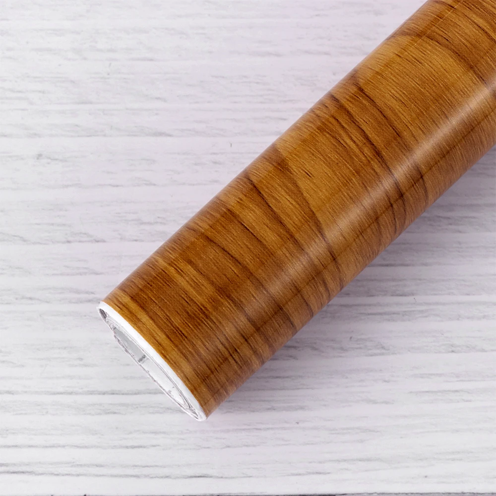 Новинка 30*100 см ПВХ самоклеящаяся текстурированная виниловая наклейка на дерево