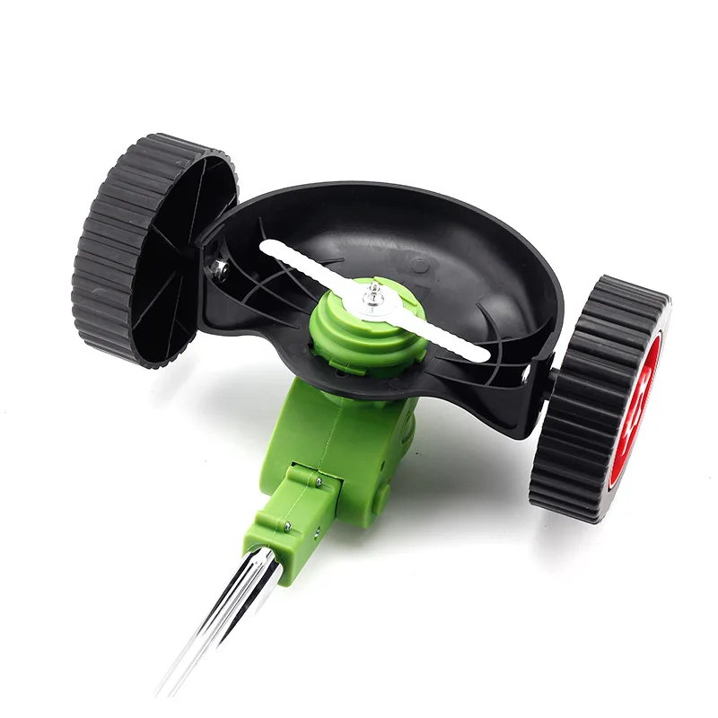 Lawn Mower Wheel Auto Release String Cutter Pruning Accessory For Electric Lawn Mower Li-ion Cordless Grass Trimmer Accessories