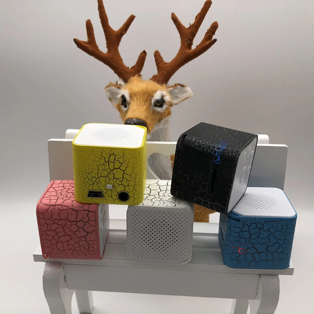 Портативная Беспроводная портативная bluetooth-колонка мини-светодиодная