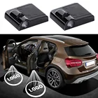 2 шт., светодиодный проектор для двери автомобиля Citroen C4 Grand Picasso C3 C5 Berlingo C2 C1 C4L Saxo Xsara DS3