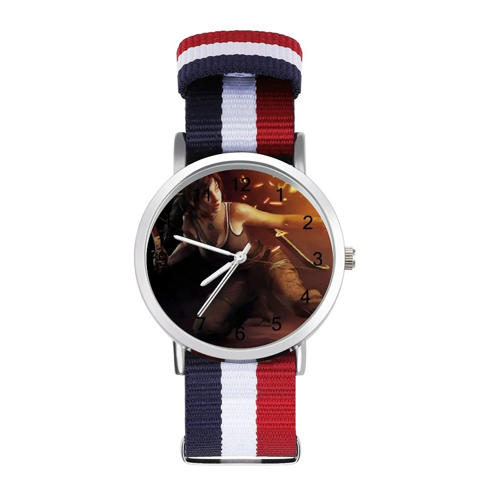 Tomb Raider Quartz Watch Home Design Wrist Watch Boy Vintage Promotion Wristwatch