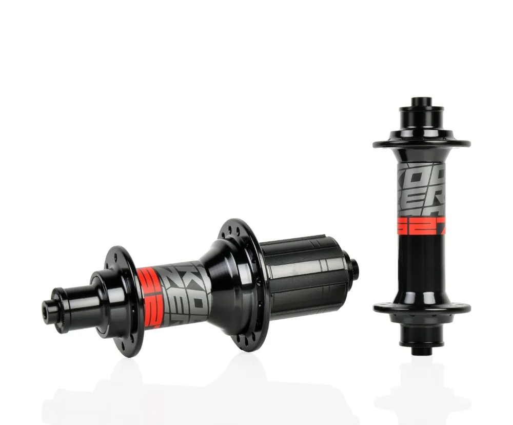 KOOZER RS270 втулки для шоссейного велосипеда передняя, Задняя Ступица набор 2/4 подшипников 20/24 отверстия быстросъемные сверхлегкие 272 г/пара 48 клик 2:1 спицы