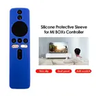 Чехлы для Xiaomi Mi TV Box s Bluetooth-Совместимый Чехол для пульта дистанционного управления Wi-Fi Силиконовый противоударный защитный