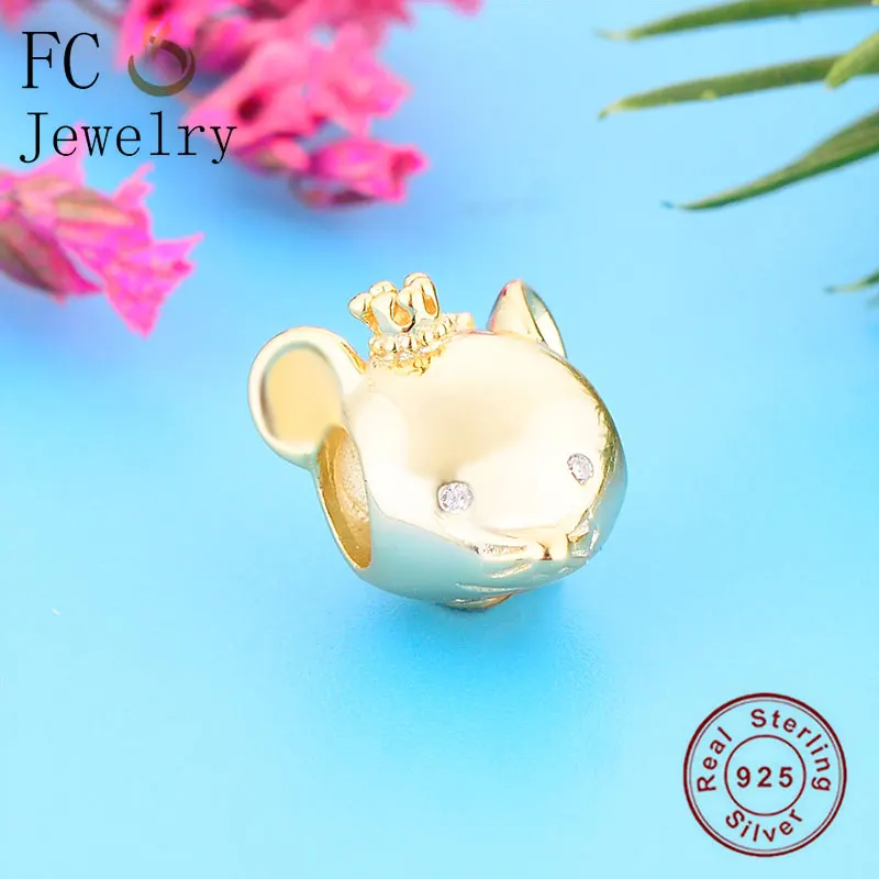 FC ювелирные изделия Подходит для оригинального браслета Pandora 925 серебро Зодиак